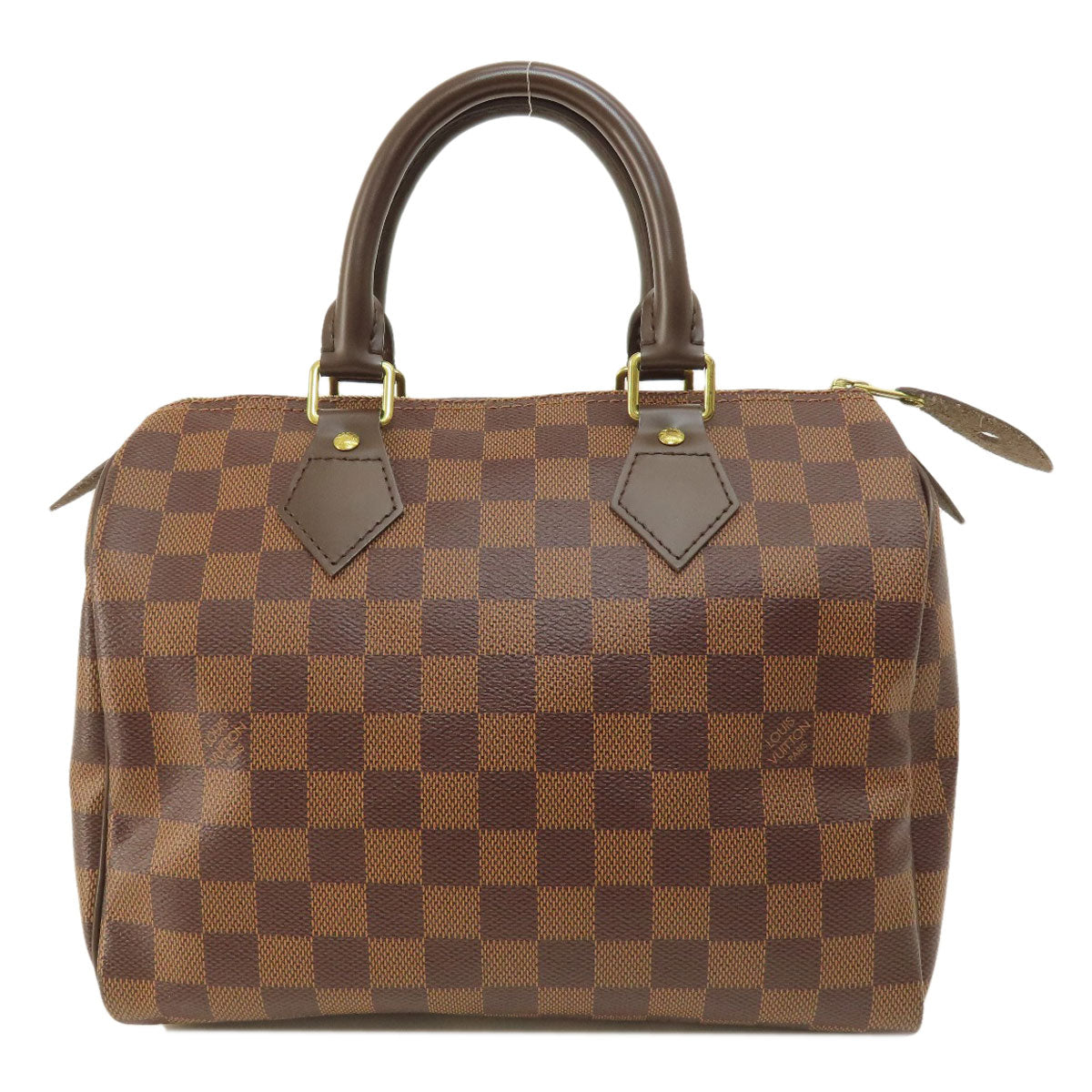 LOUIS VUITTON Boston Duffel bag N41532 Damier canvas Brown Speedy 25 Damier Ebene Women Used