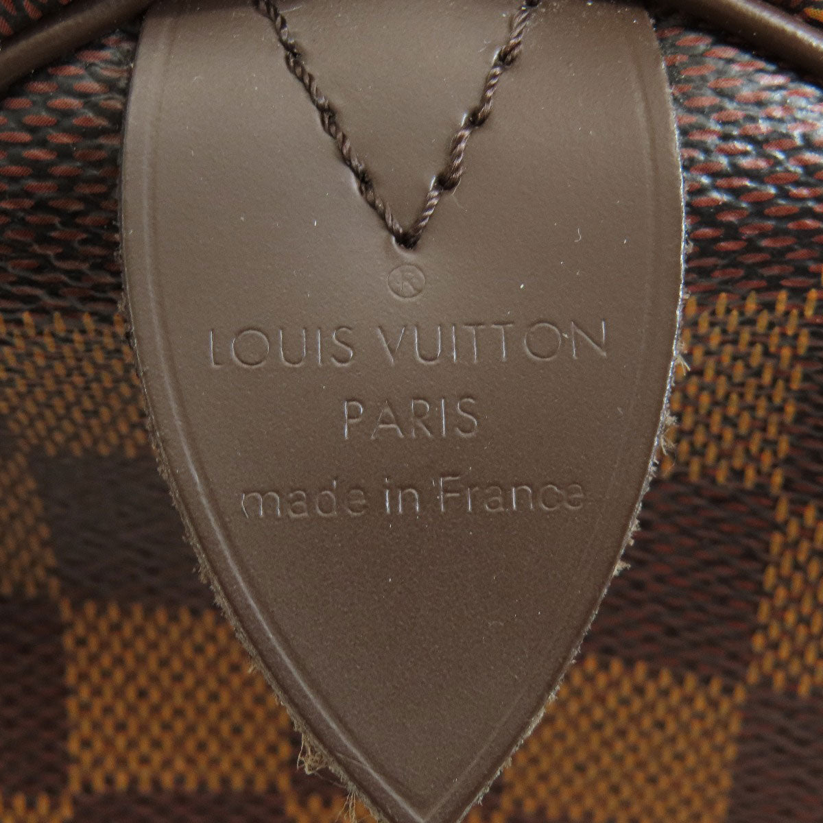 LOUIS VUITTON Boston Duffel bag N41532 Damier canvas Brown Speedy 25 Damier Ebene Women Used