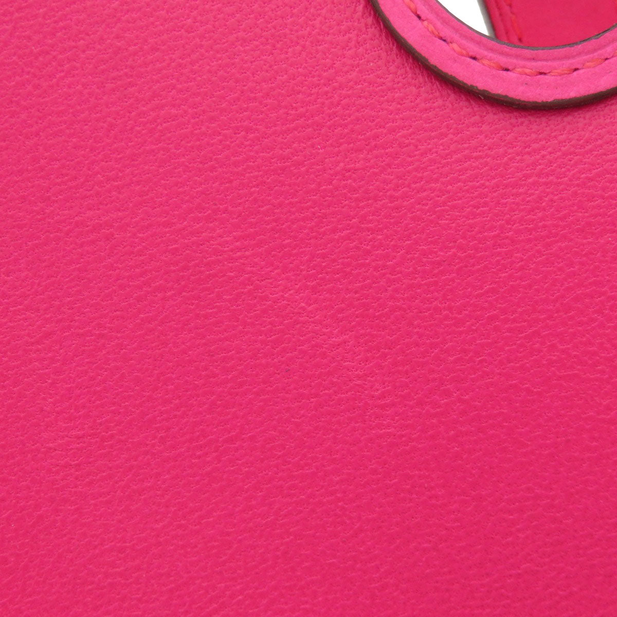 HERMES Coin case Eversoft pink Dogon Compact Eversoft