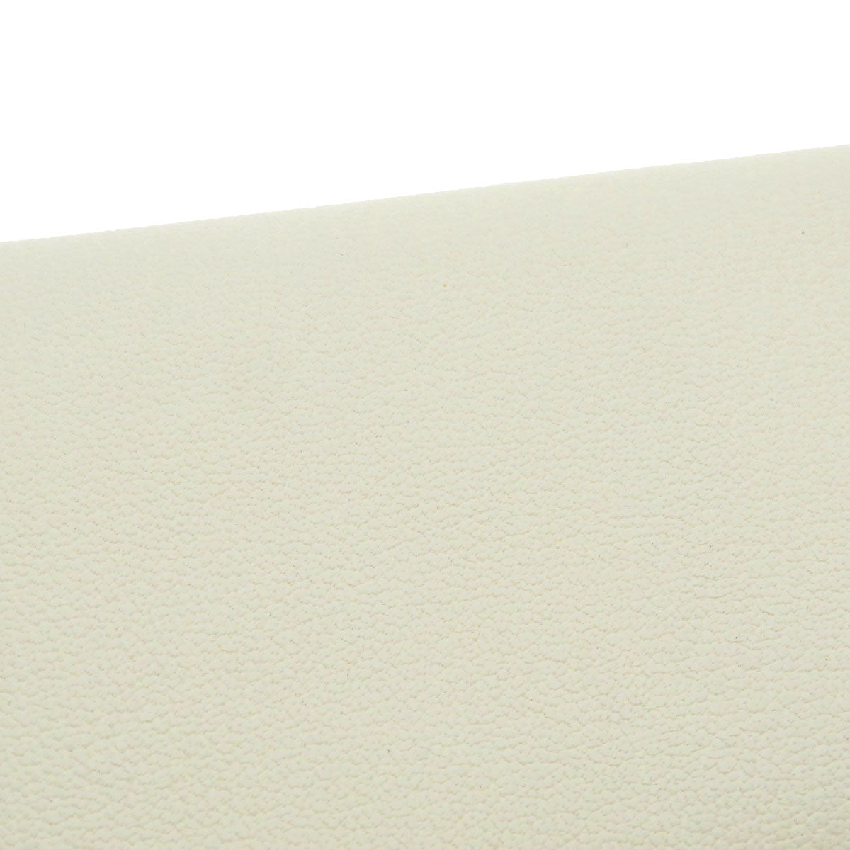 HERMES Card Case Shave white Calvi Duo Chevre