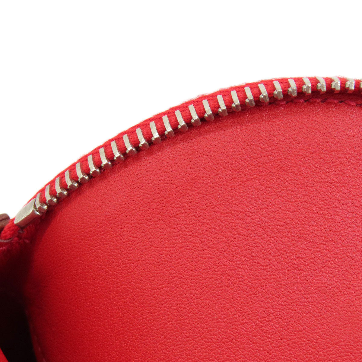 HERMES Handbag Swift Red Bolide 27 Red SilverMetal Women Used