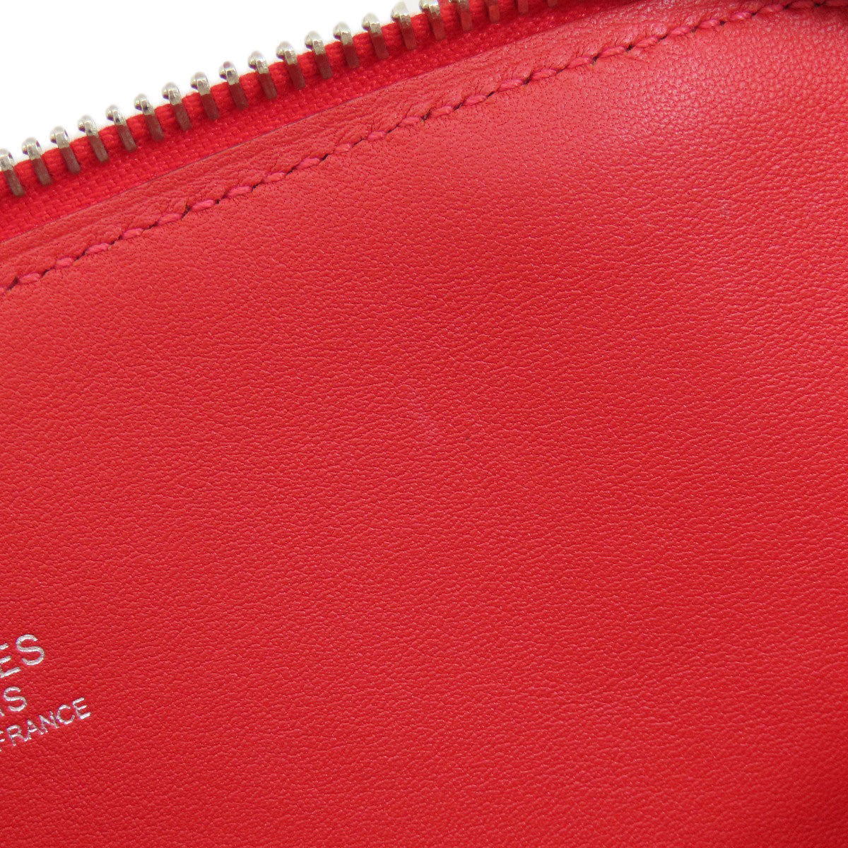 HERMES Handbag Swift Red Bolide 27 Red SilverMetal Women Used