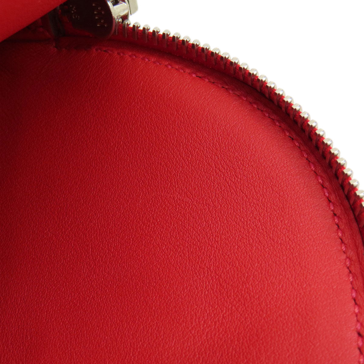 HERMES Handbag Swift Red Bolide 27 Red SilverMetal Women Used