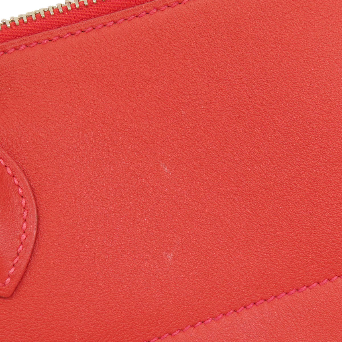 HERMES Handbag Swift Red Bolide 27 Red SilverMetal Women Used