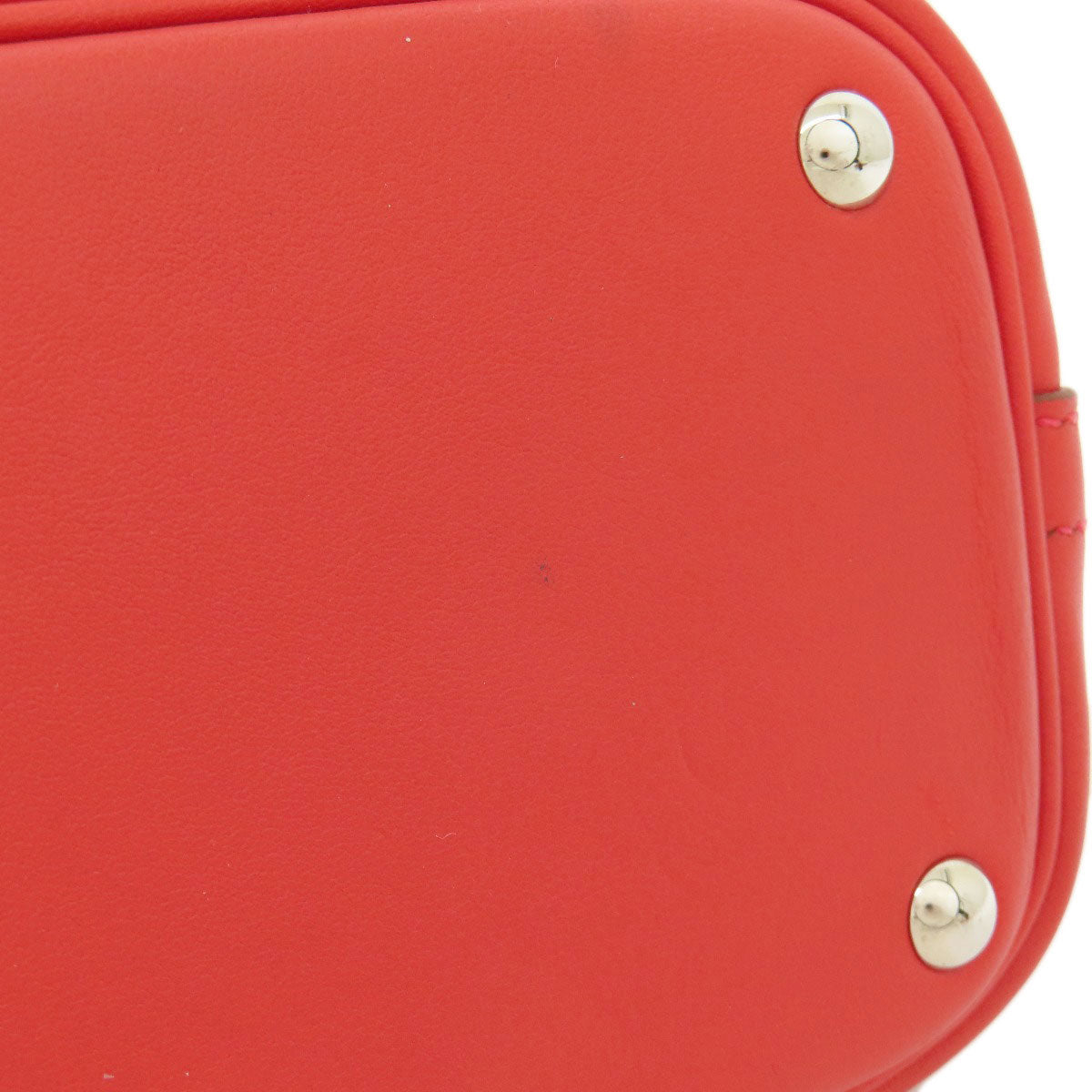 HERMES Handbag Swift Red Bolide 27 Red SilverMetal Women Used