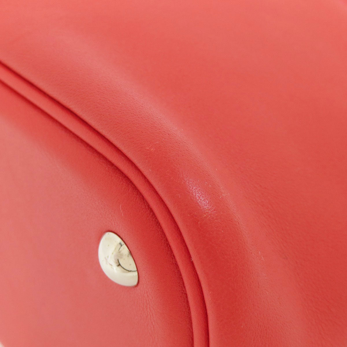 HERMES Handbag Swift Red Bolide 27 Red SilverMetal Women Used