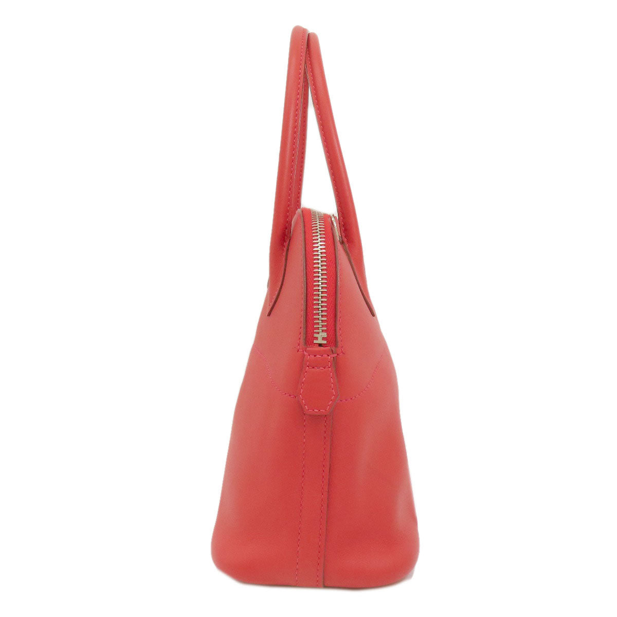 HERMES Handbag Swift Red Bolide 27 Red SilverMetal Women Used