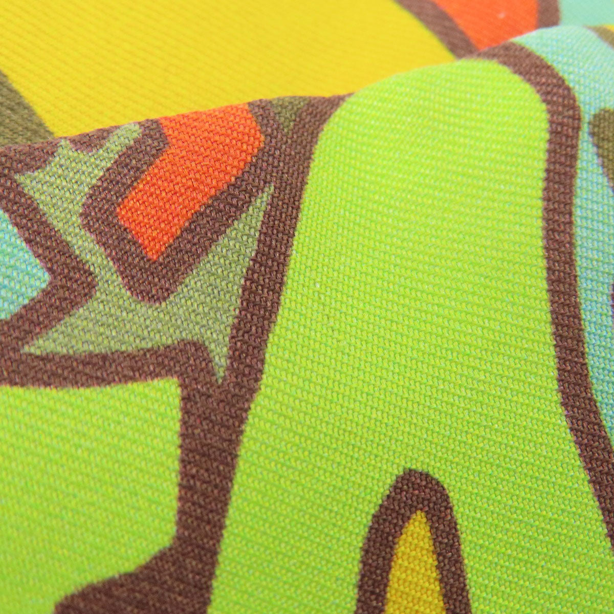 HERMES scarf silk green Twilly Women Used