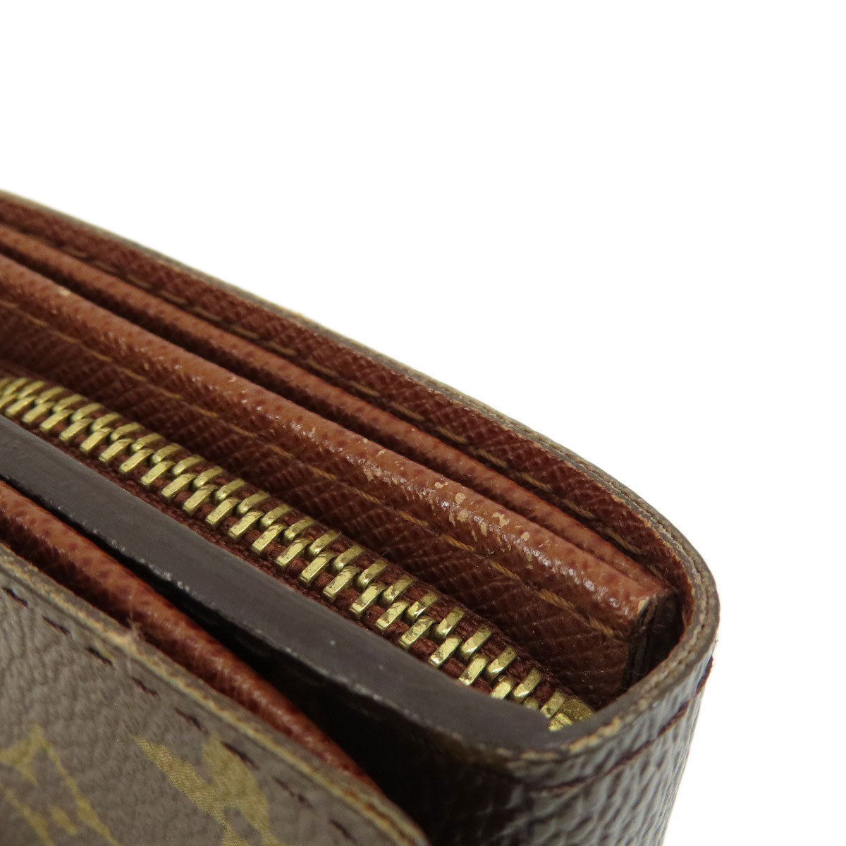 LOUIS VUITTON Bifold Wallet M61730 Monogram canvas Brown Portomonet Bietrezole Women Used