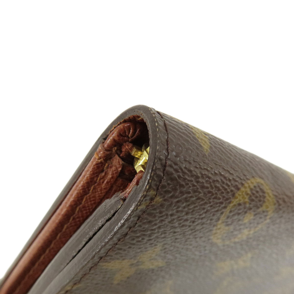 LOUIS VUITTON Bifold Wallet M61730 Monogram canvas Brown Portomonet Bietrezole Women Used