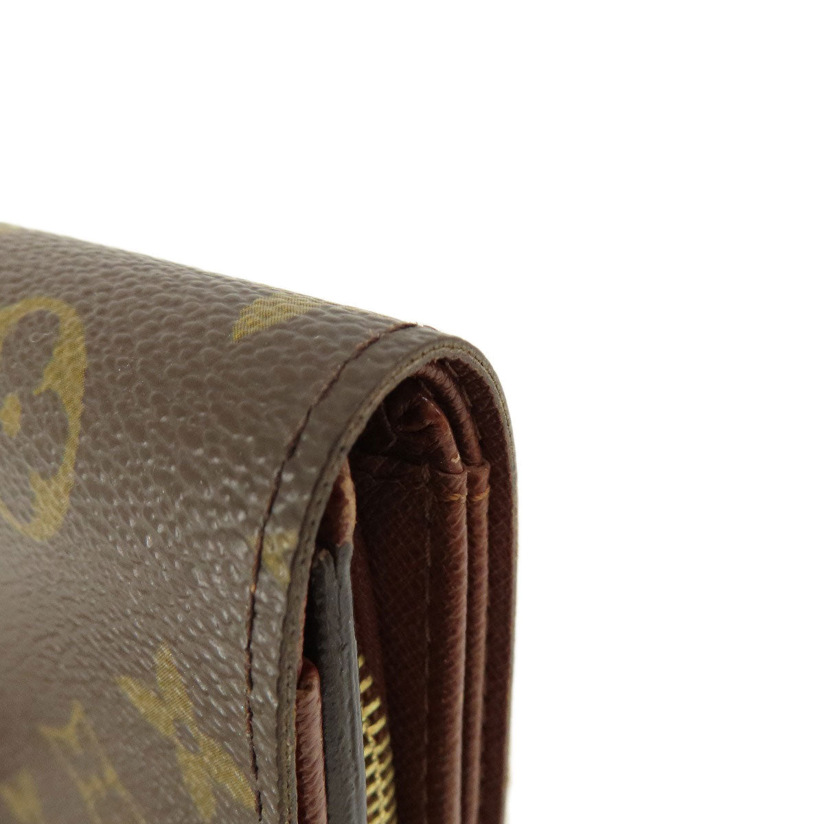 LOUIS VUITTON Bifold Wallet M61730 Monogram canvas Brown Portomonet Bietrezole Women Used