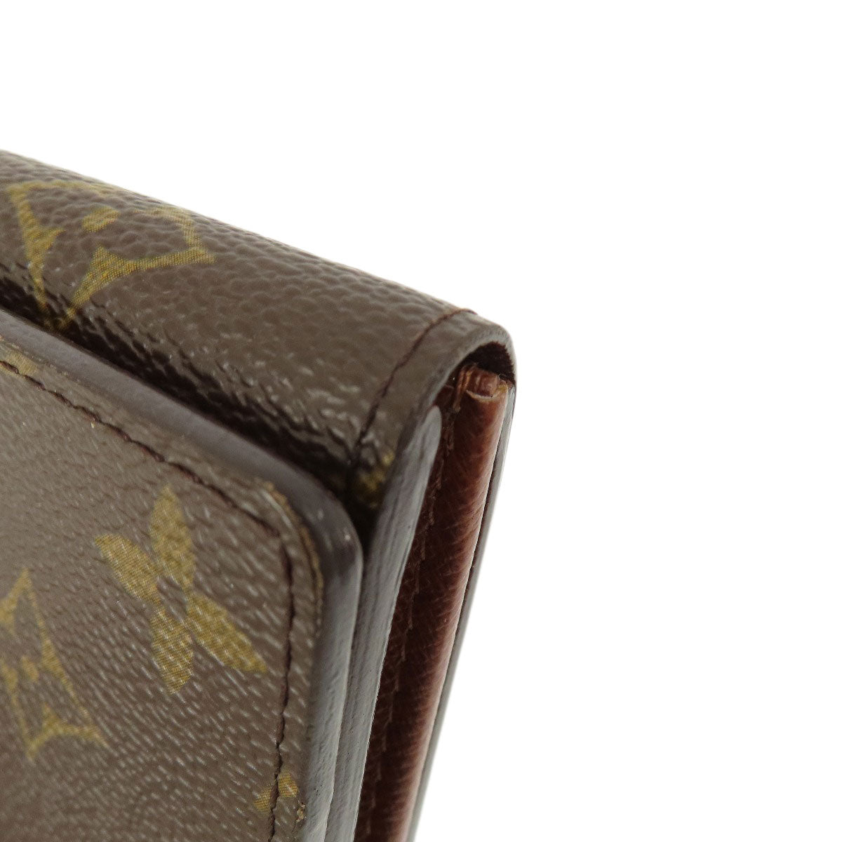 LOUIS VUITTON Bifold Wallet M61730 Monogram canvas Brown Portomonet Bietrezole Women Used