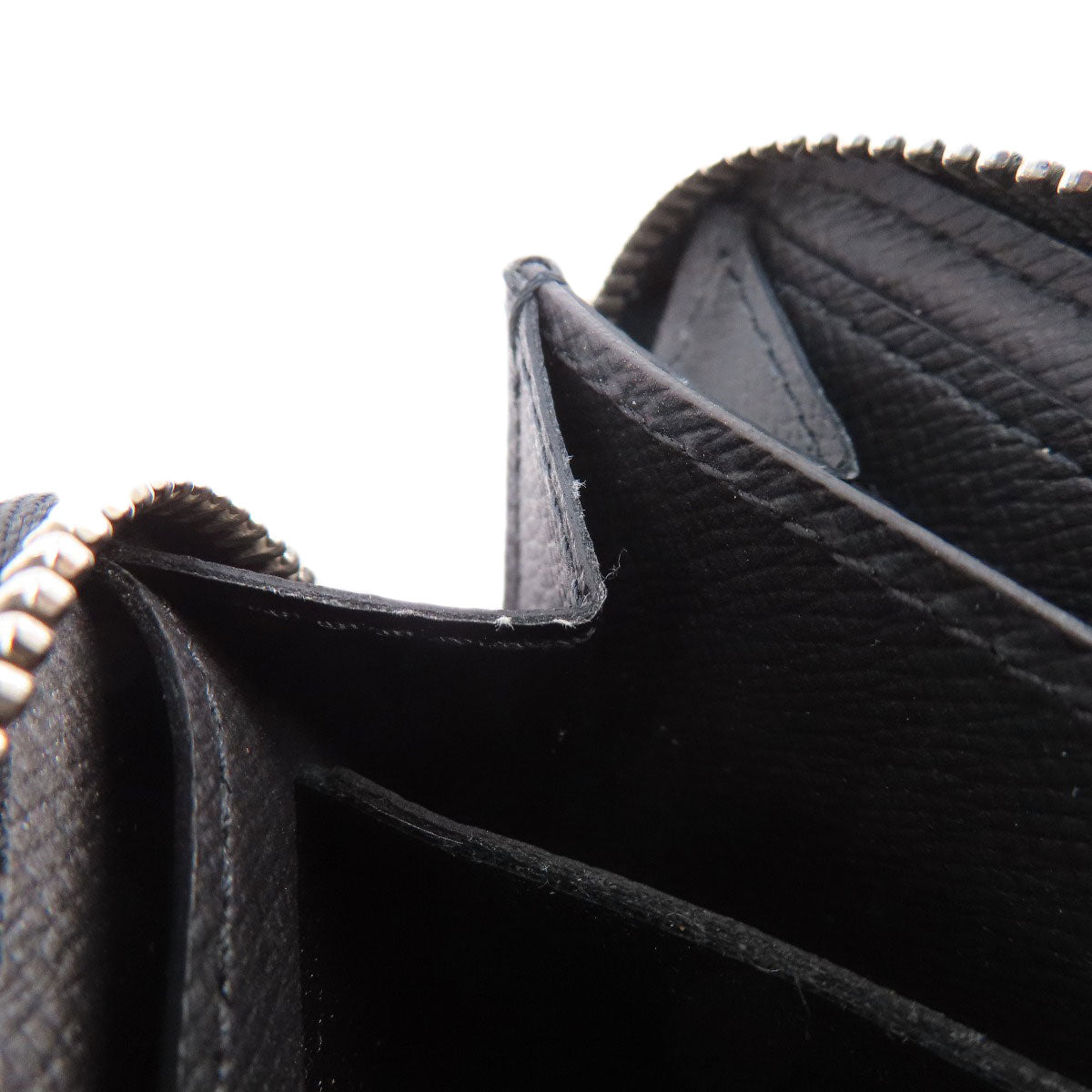 LOUIS VUITTON Coin case N63076 Damier canvas black Zippy Coin Purse Damier Graphite mens Used