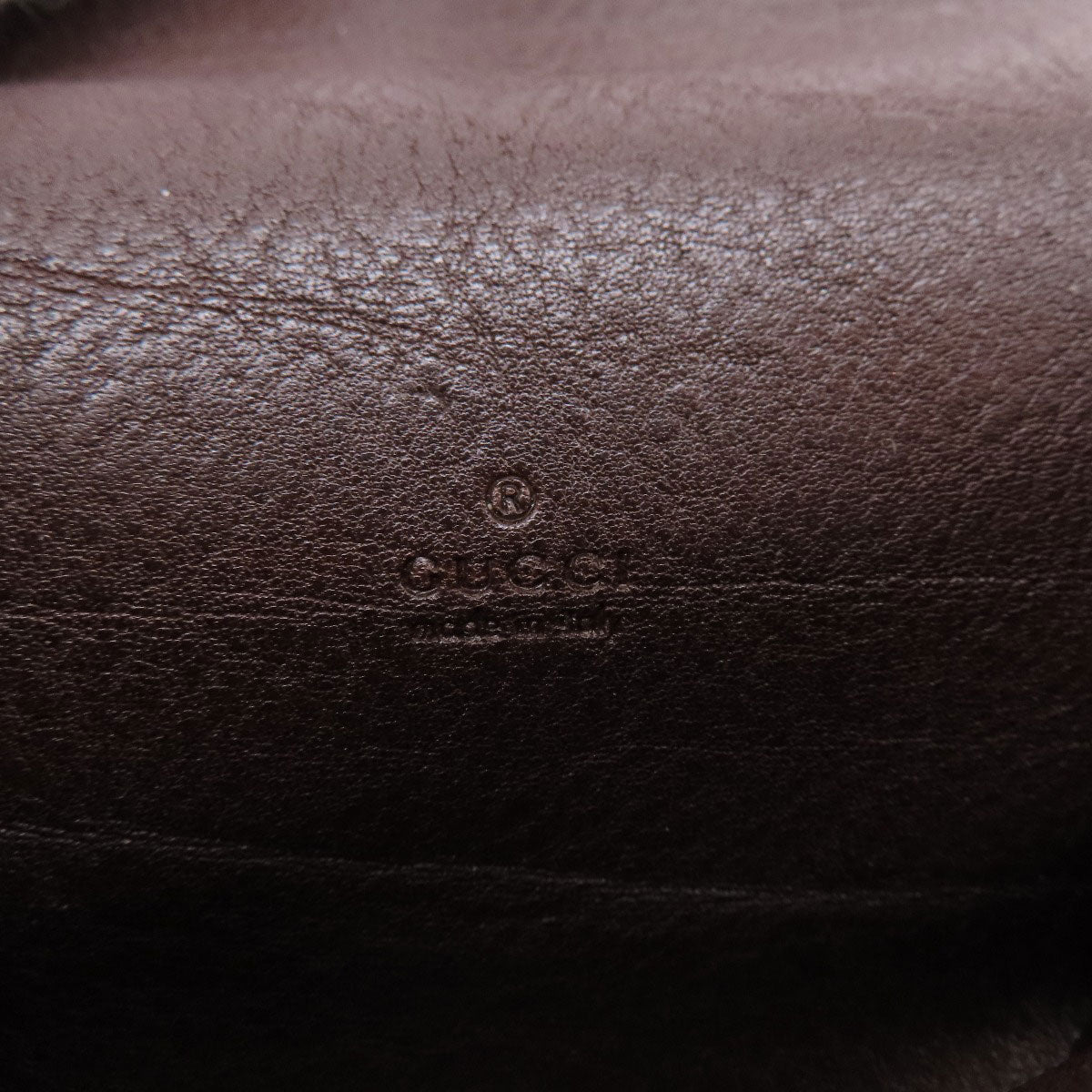 GUCCI Card Case 245762 canvas Brown GG