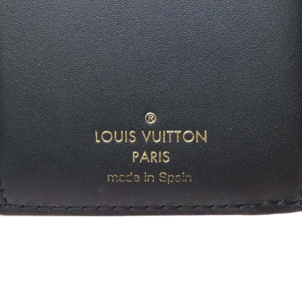 LOUIS VUITTON Bifold Wallet M68725 Monogram reverse Brown Portefeuille Daufine Compact Women Used