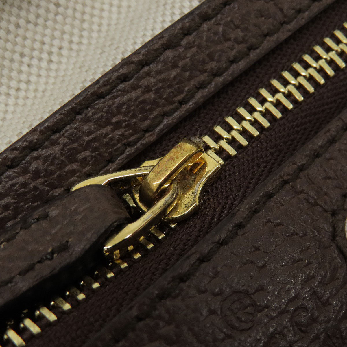 GUCCI Tote Bag 631685 canvas Brown Offdia Jumbo GG Medium Women Used