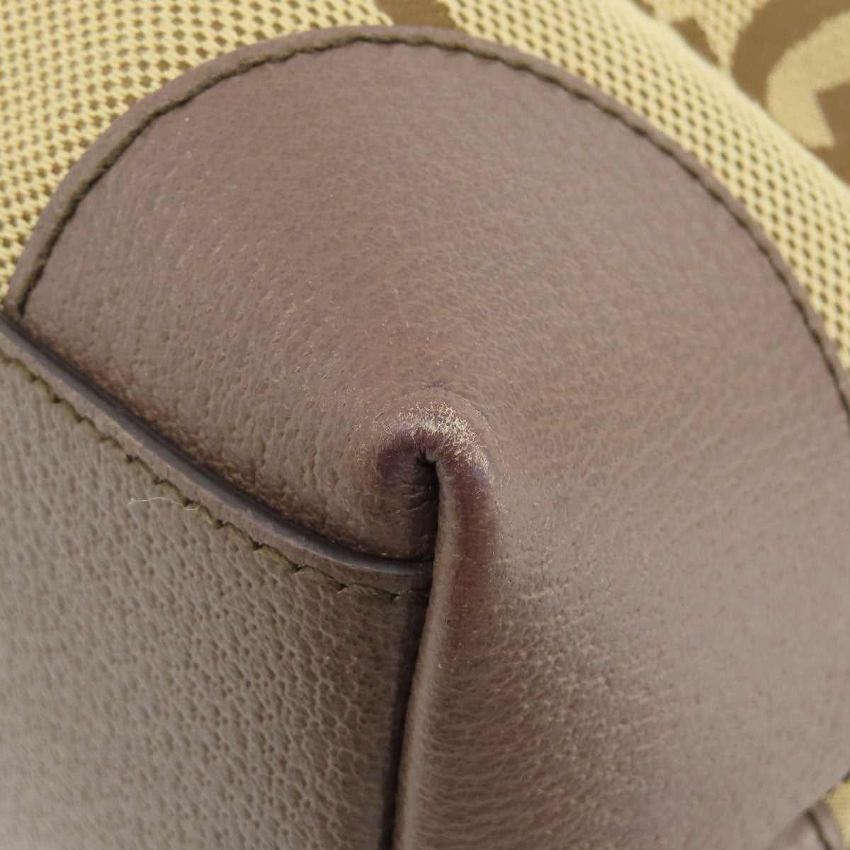 GUCCI Tote Bag 631685 canvas Brown Offdia Jumbo GG Medium Women Used