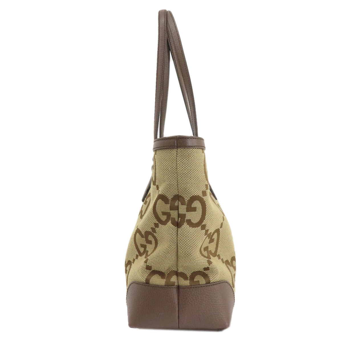GUCCI Tote Bag 631685 canvas Brown Offdia Jumbo GG Medium Women Used