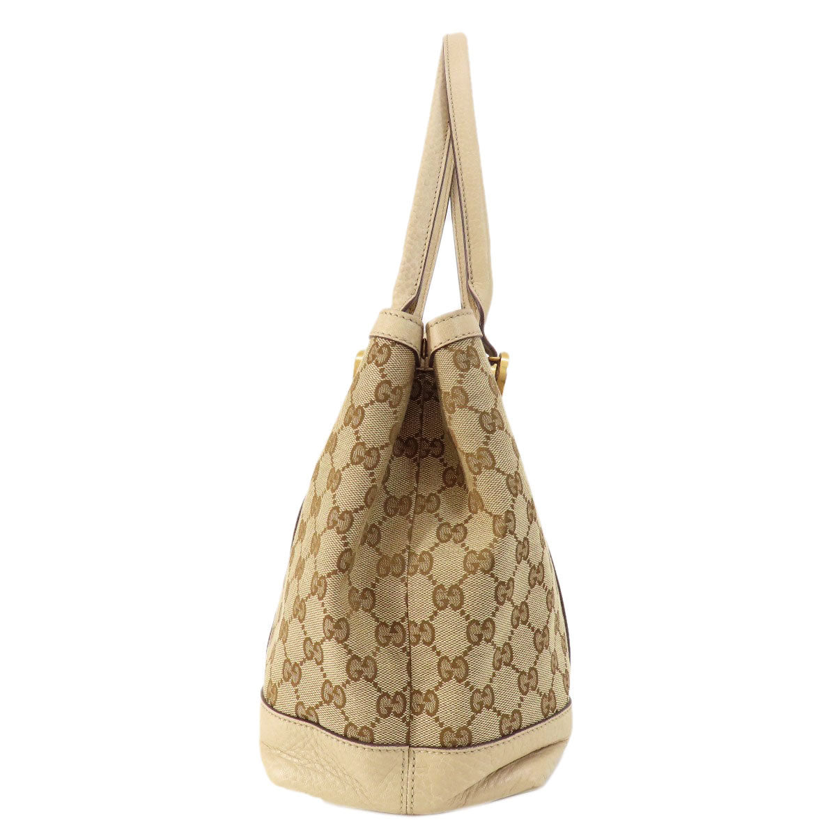 GUCCI Tote Bag 353122 canvas Brown Miss GG Women Used