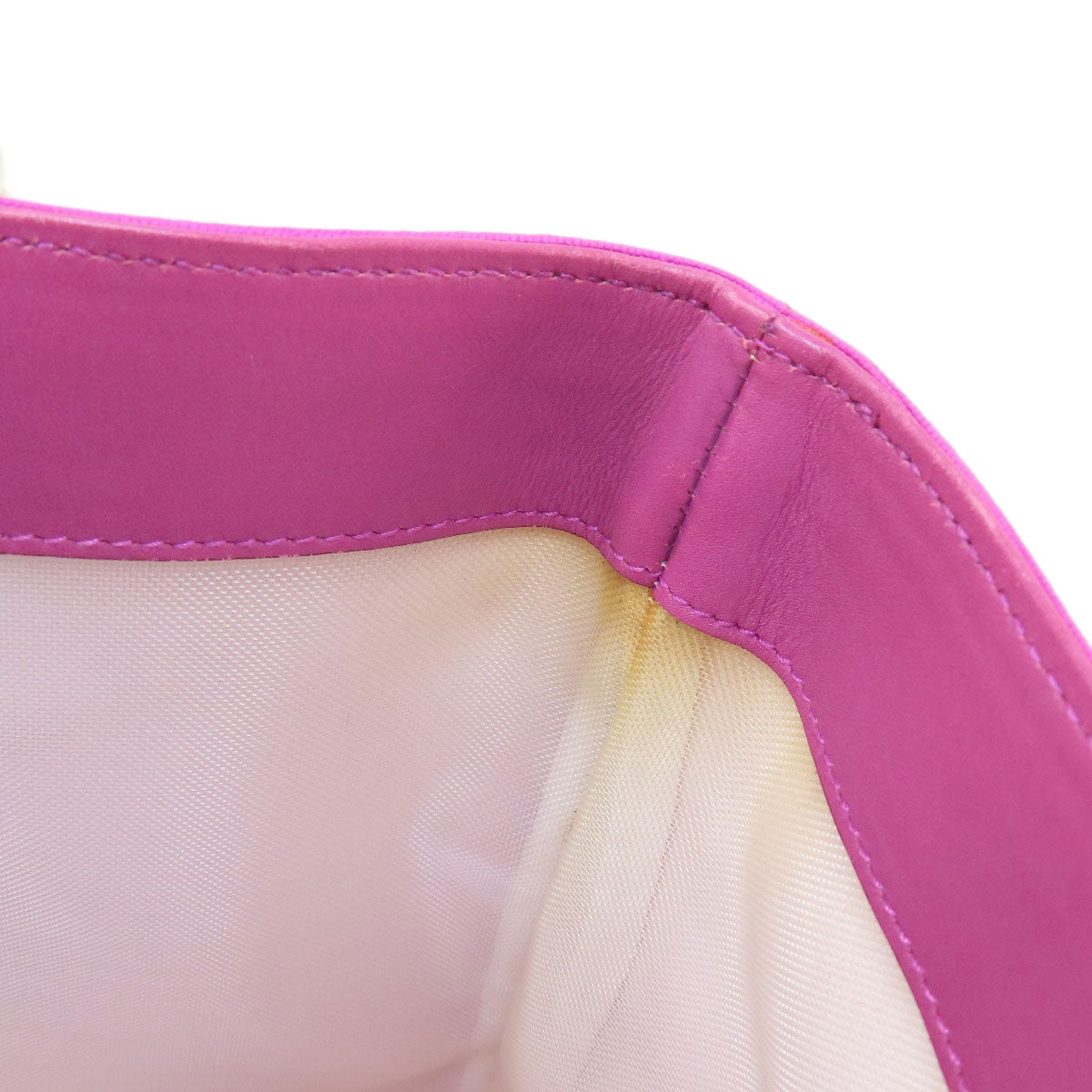 GUCCI Tote Bag 140691 canvas pink Big G Women Used