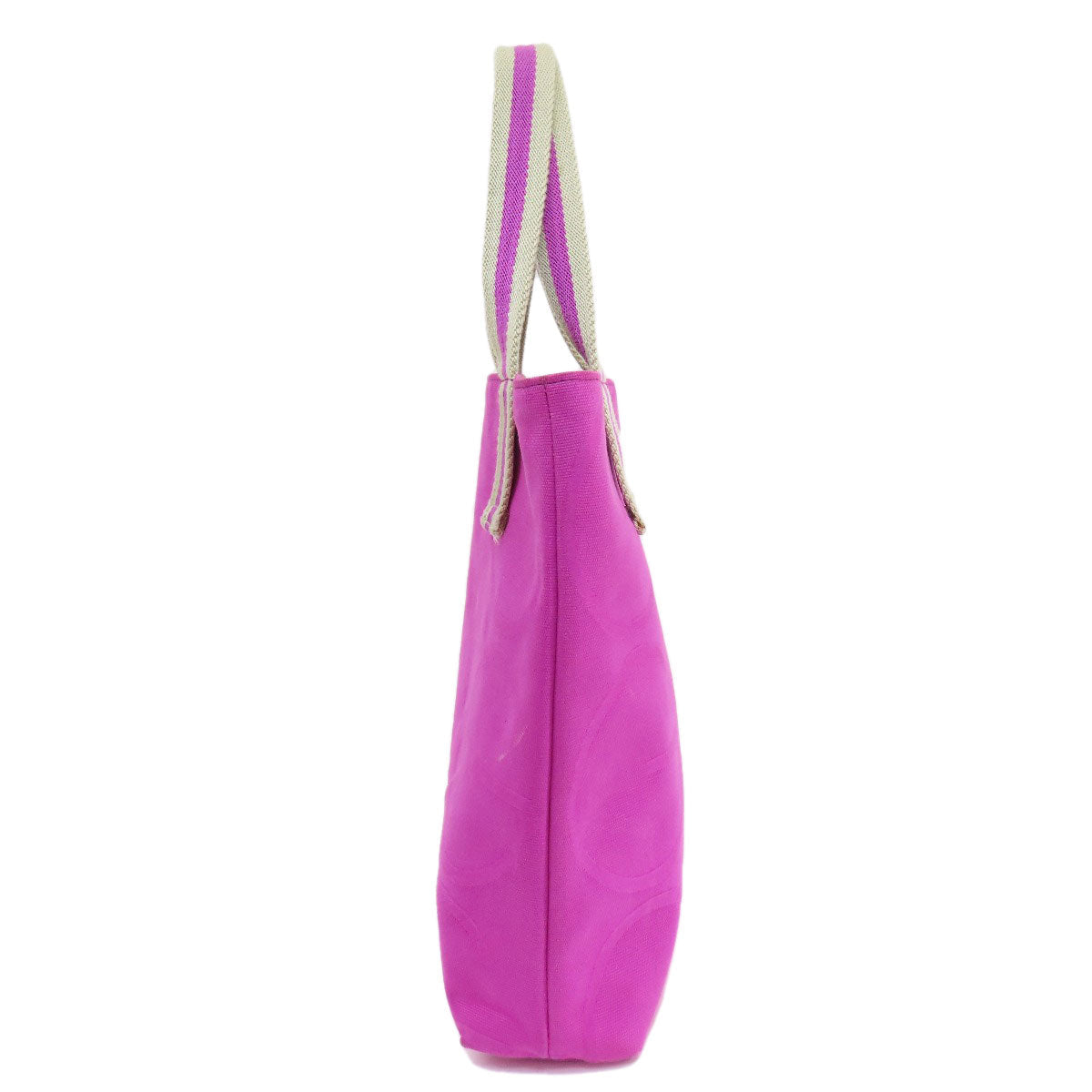 GUCCI Tote Bag 140691 canvas pink Big G Women Used