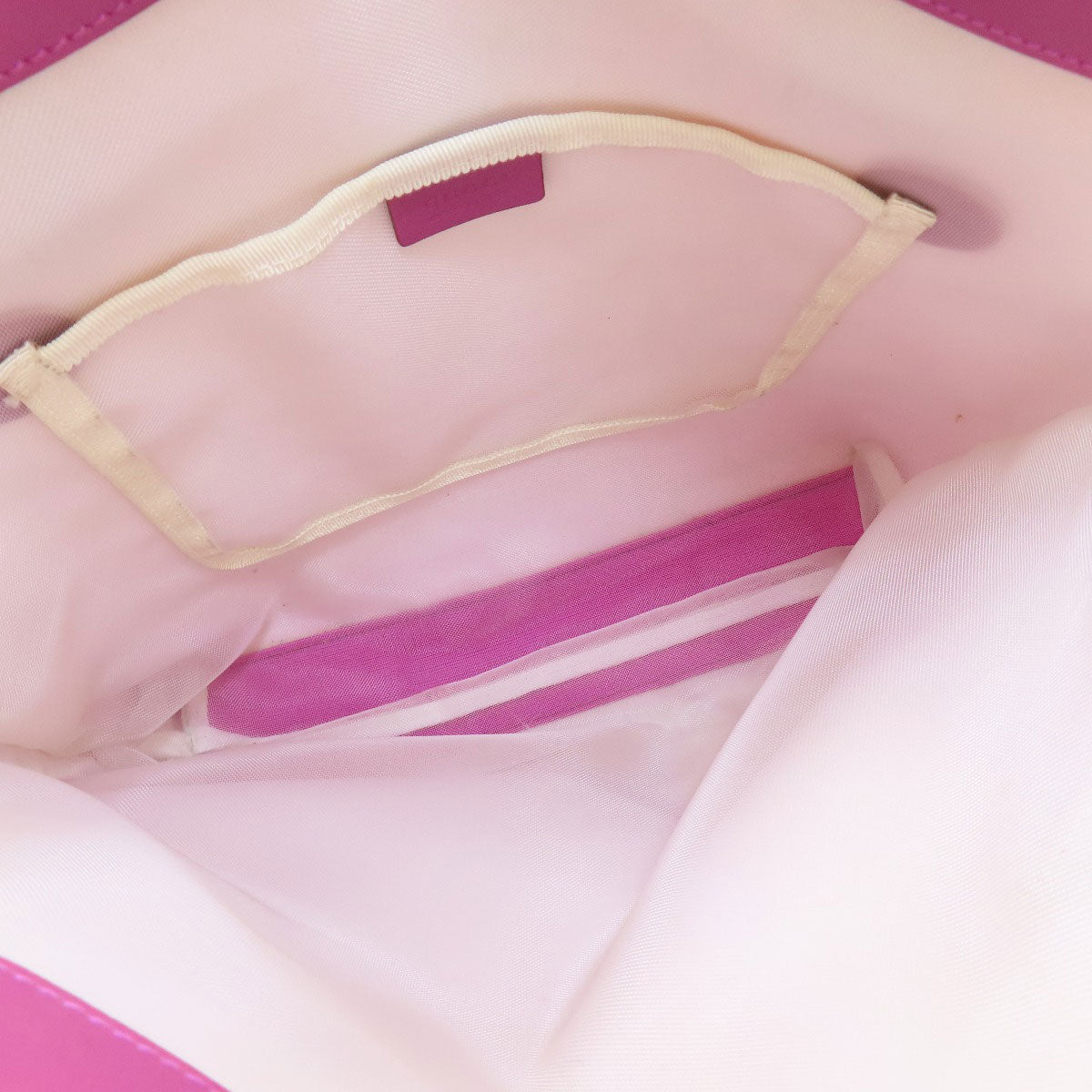 GUCCI Tote Bag 140691 canvas pink Big G Women Used