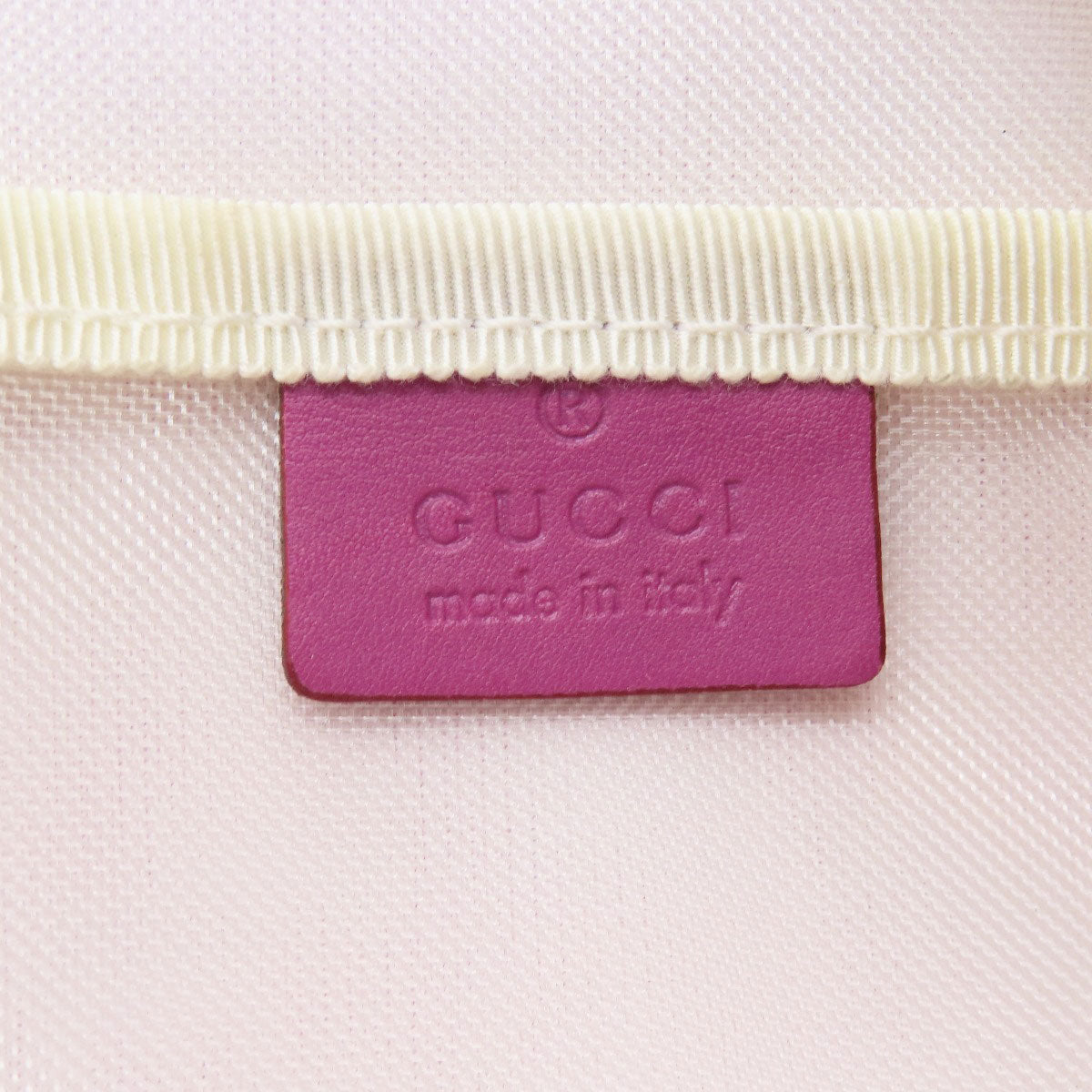 GUCCI Tote Bag 140691 canvas pink Big G Women Used