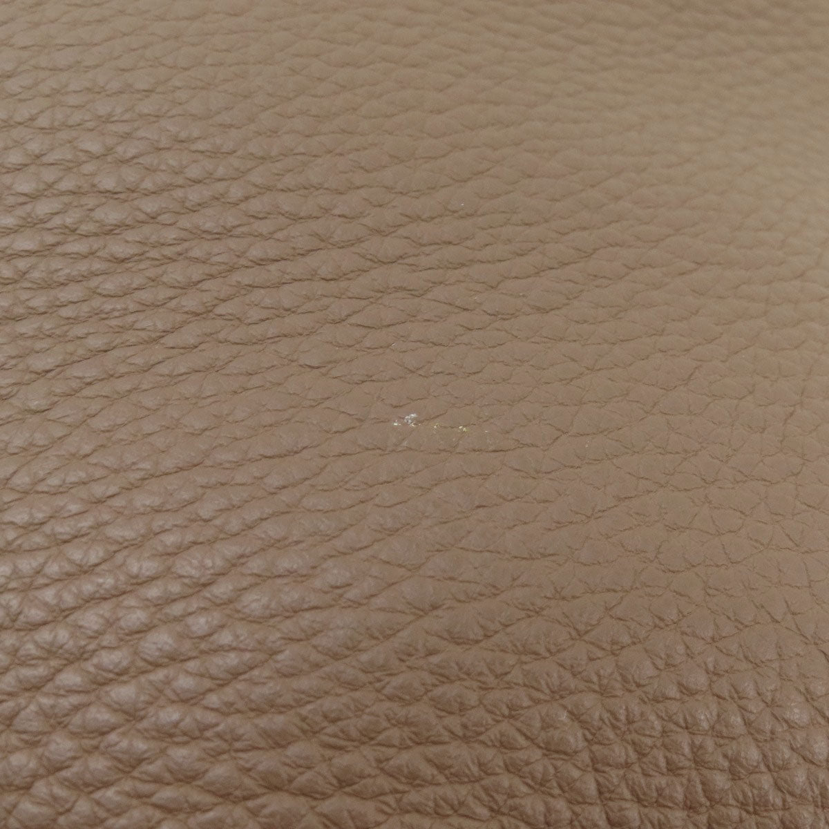HERMES Handbag Taurillon Clemence Brown Bolide 35 Etoupe SilverMetal Women Used