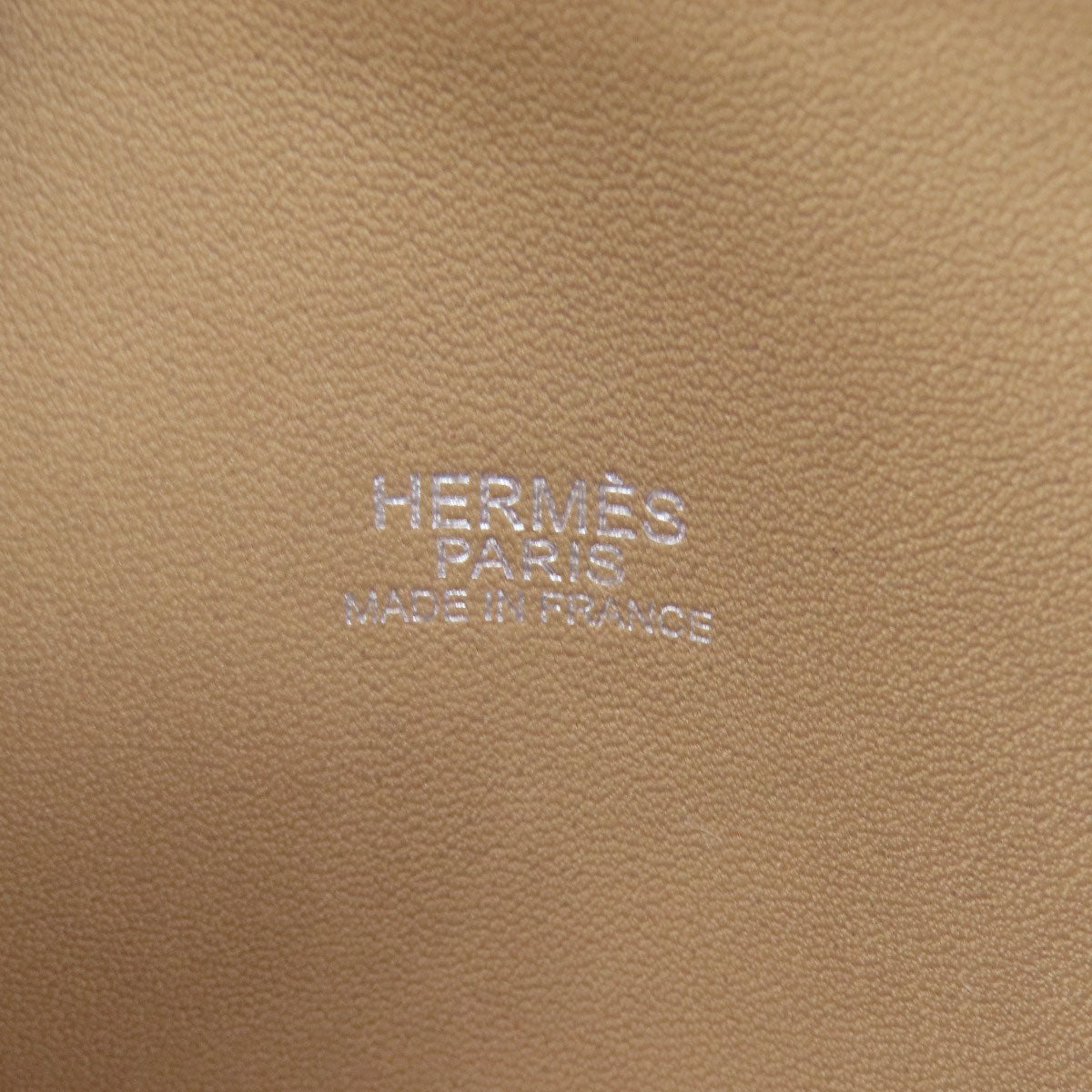 HERMES Handbag Taurillon Clemence Brown Bolide 35 Etoupe SilverMetal Women Used