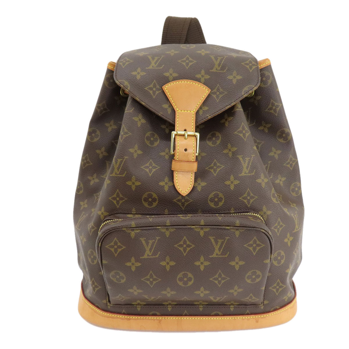 LOUIS VUITTON Backpack M51135 Monogram canvas Brown MontsourisGM