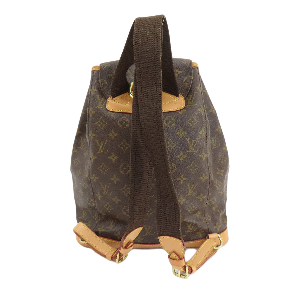 LOUIS VUITTON Backpack M51135 Monogram canvas Brown MontsourisGM
