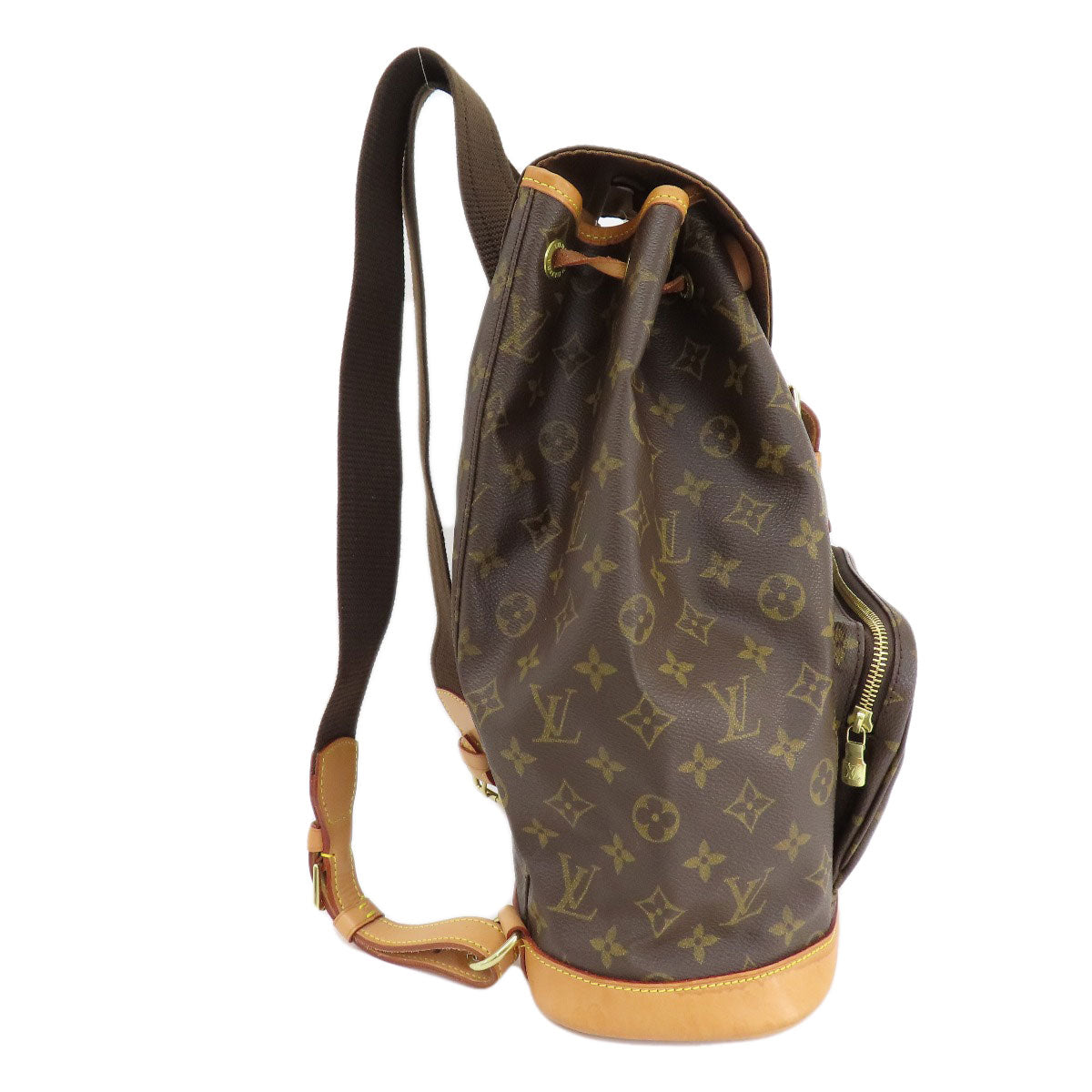 LOUIS VUITTON Backpack M51135 Monogram canvas Brown MontsourisGM