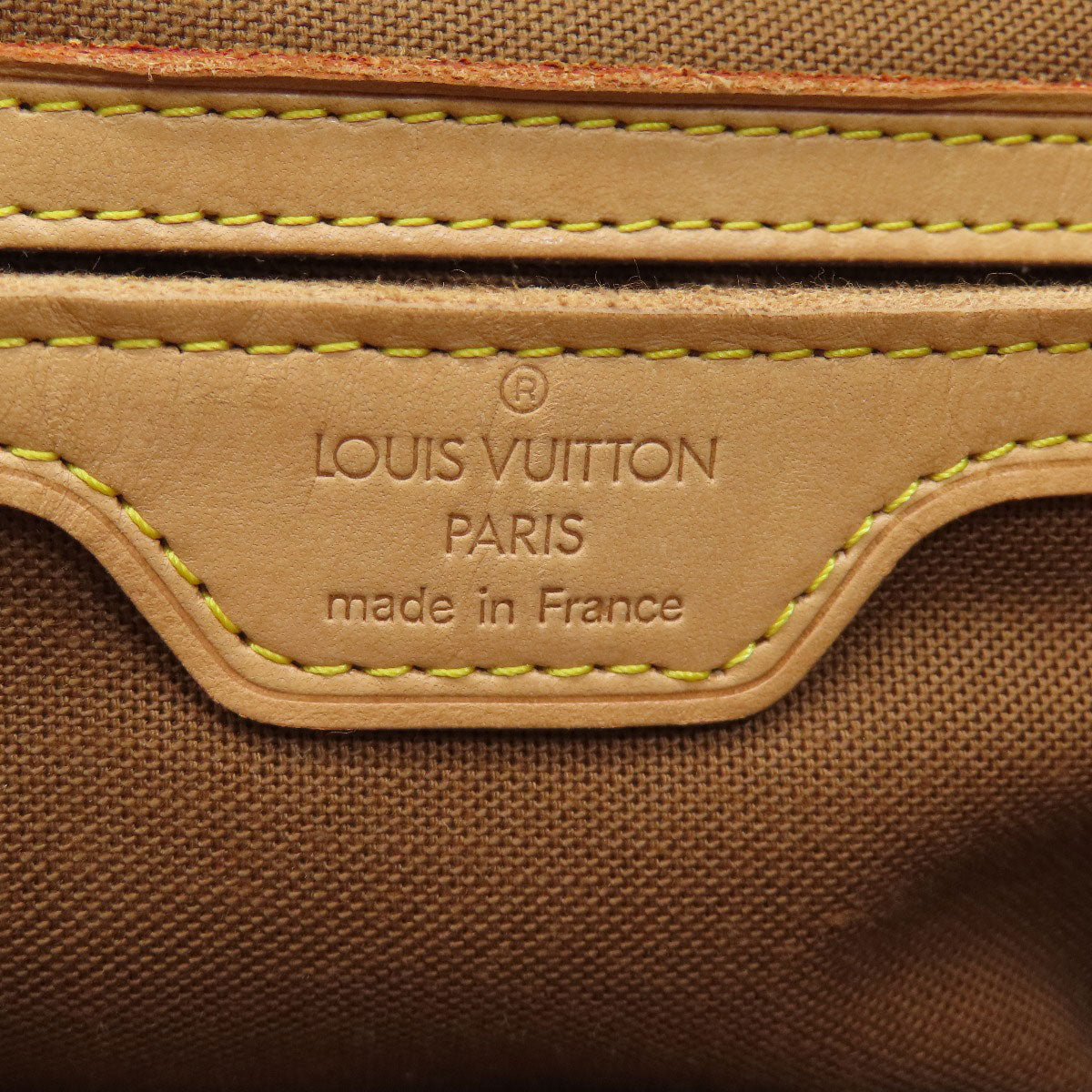 LOUIS VUITTON Backpack M51135 Monogram canvas Brown MontsourisGM