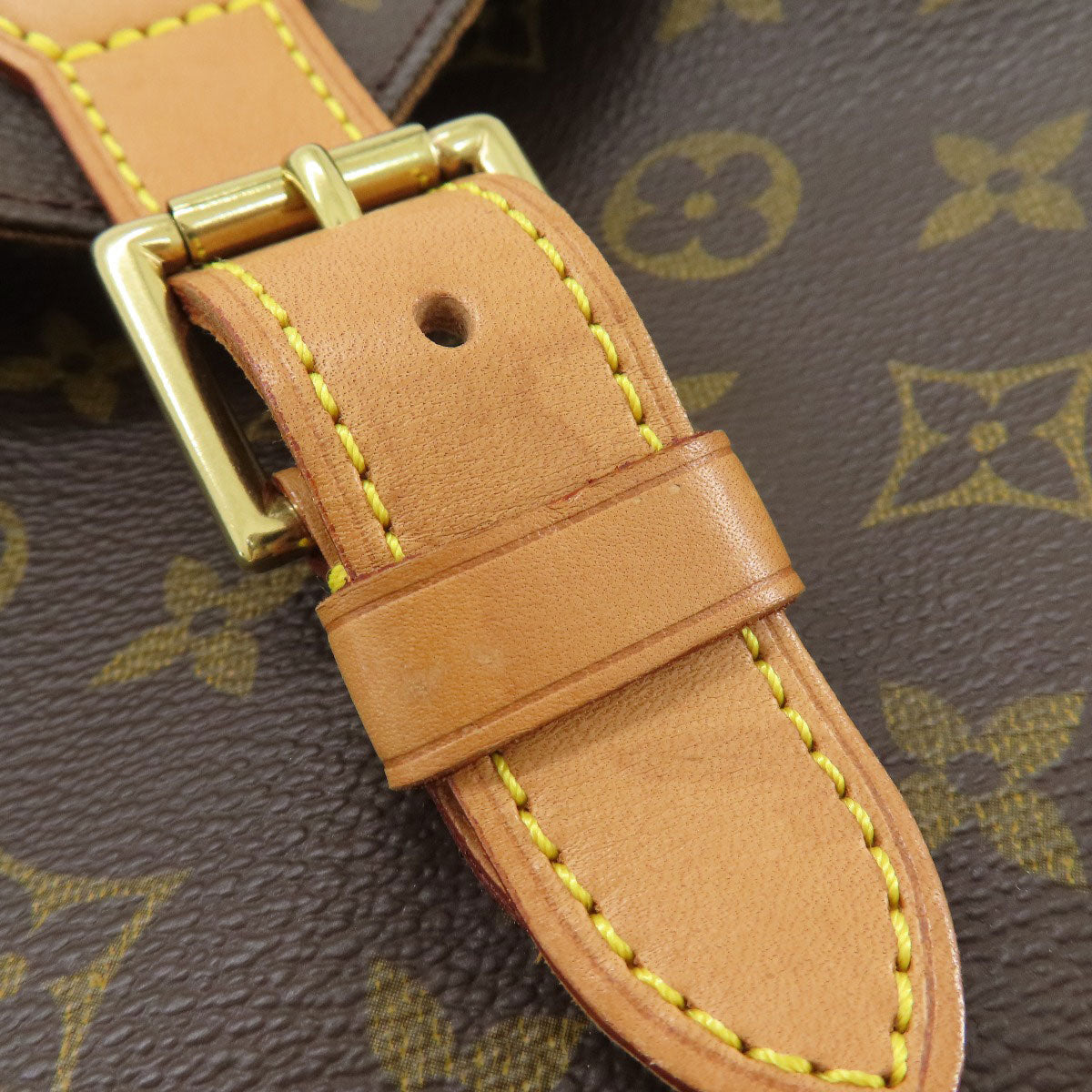 LOUIS VUITTON Backpack M51135 Monogram canvas Brown MontsourisGM