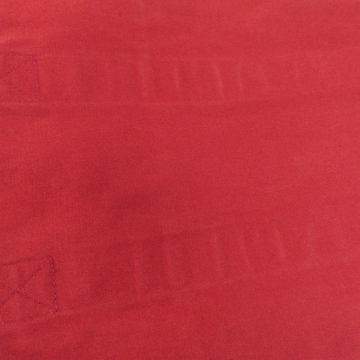 HERMES Handbag canvas Red Fool Toe Kabas Women Used