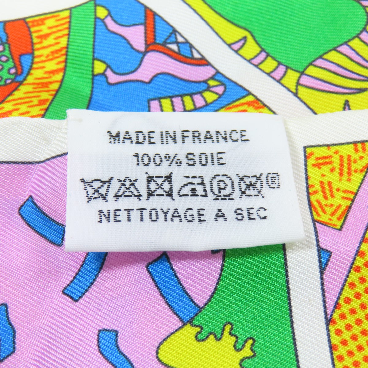 HERMES scarf silk multicolor Twilly Women Used