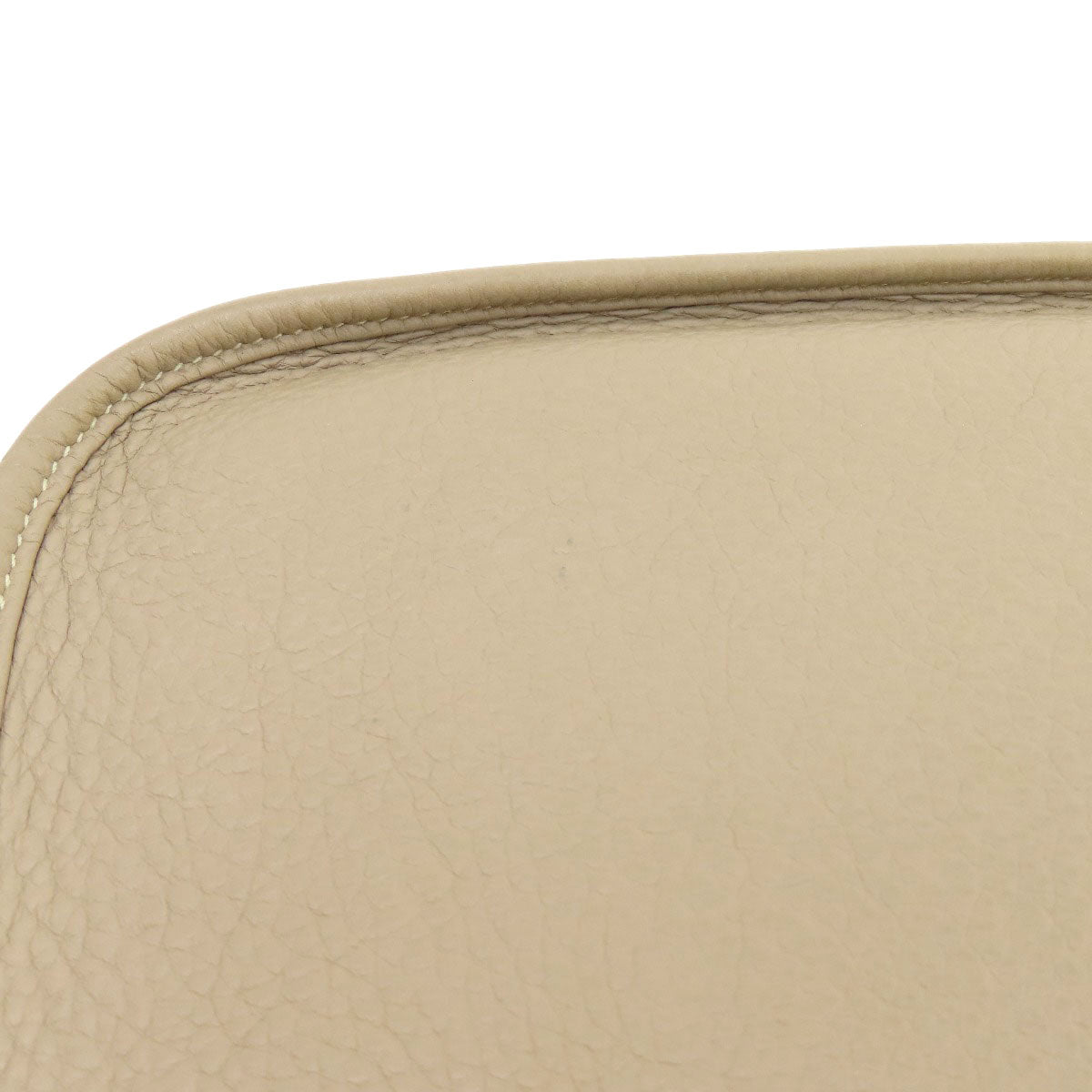 HERMES Shoulder Bag Taurillon Clemence Ocher Evelyn 3 SilverMetal Women Used
