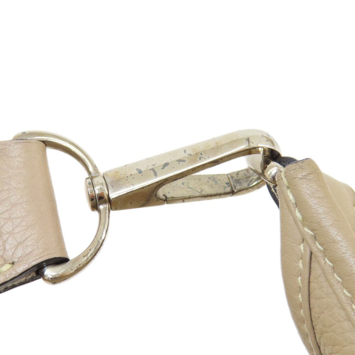 HERMES Shoulder Bag Taurillon Clemence Ocher Evelyn 3 SilverMetal Women Used