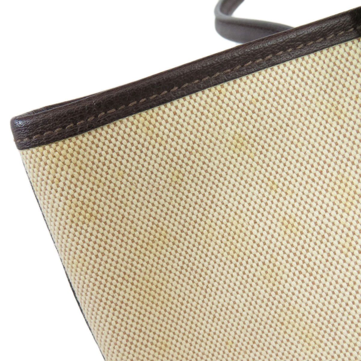 HERMES Tote Bag Tower ash beige Garden Zip PM SilverMetal Women Used
