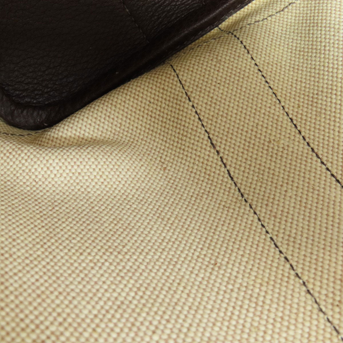 HERMES Tote Bag Tower ash beige Garden Zip PM SilverMetal Women Used