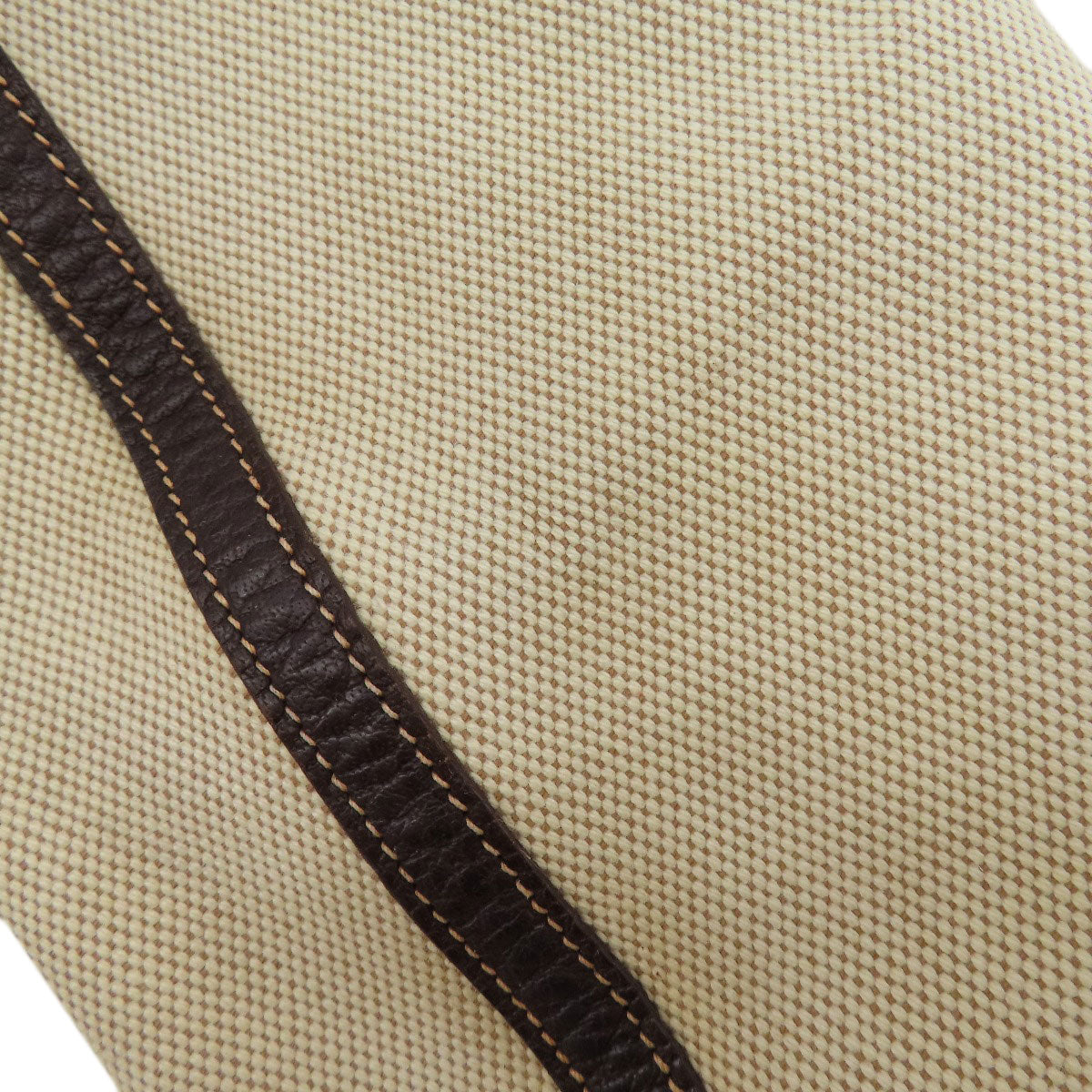 HERMES Tote Bag Tower ash beige Garden Party PM Maroon SilverMetal Women Used