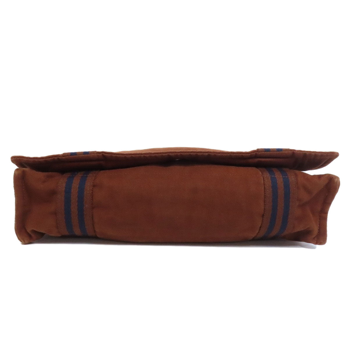 HERMES Shoulder Bag canvas Brown Sac Fourre Tout Bassus Women Used