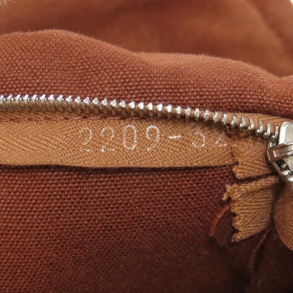 HERMES Shoulder Bag canvas Brown Sac Fourre Tout Bassus Women Used
