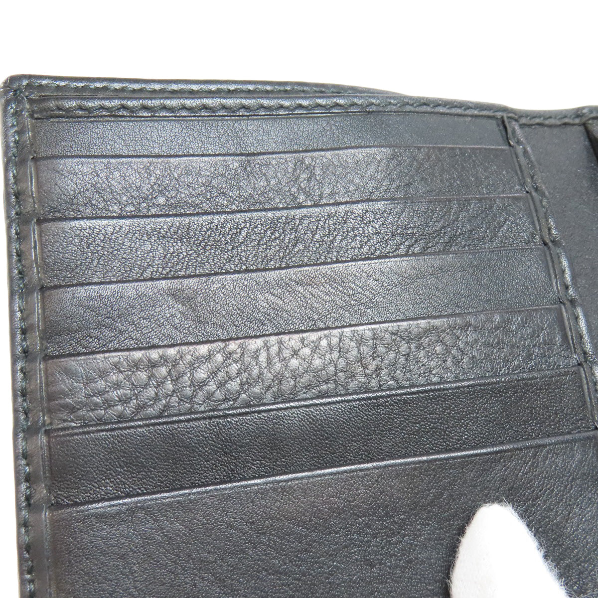 GUCCI Bifold Wallet 181669 canvas Brown GG Women Used