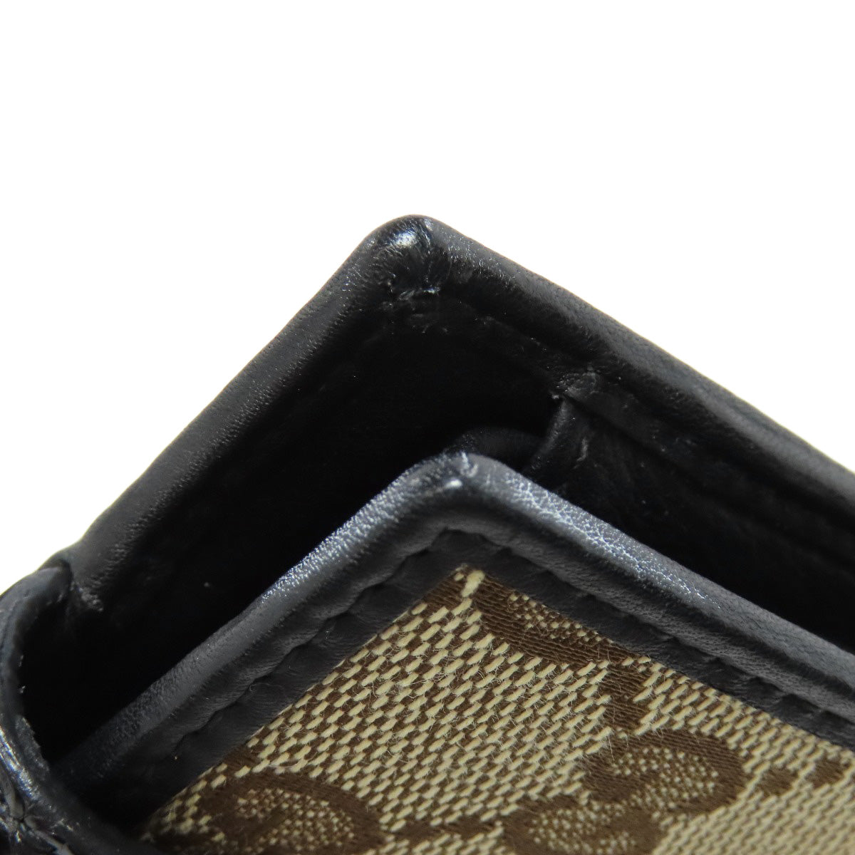 GUCCI Bifold Wallet 181669 canvas Brown GG Women Used