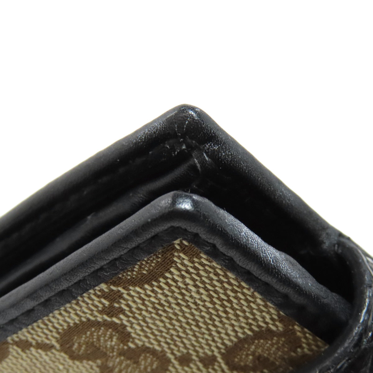 GUCCI Bifold Wallet 181669 canvas Brown GG Women Used