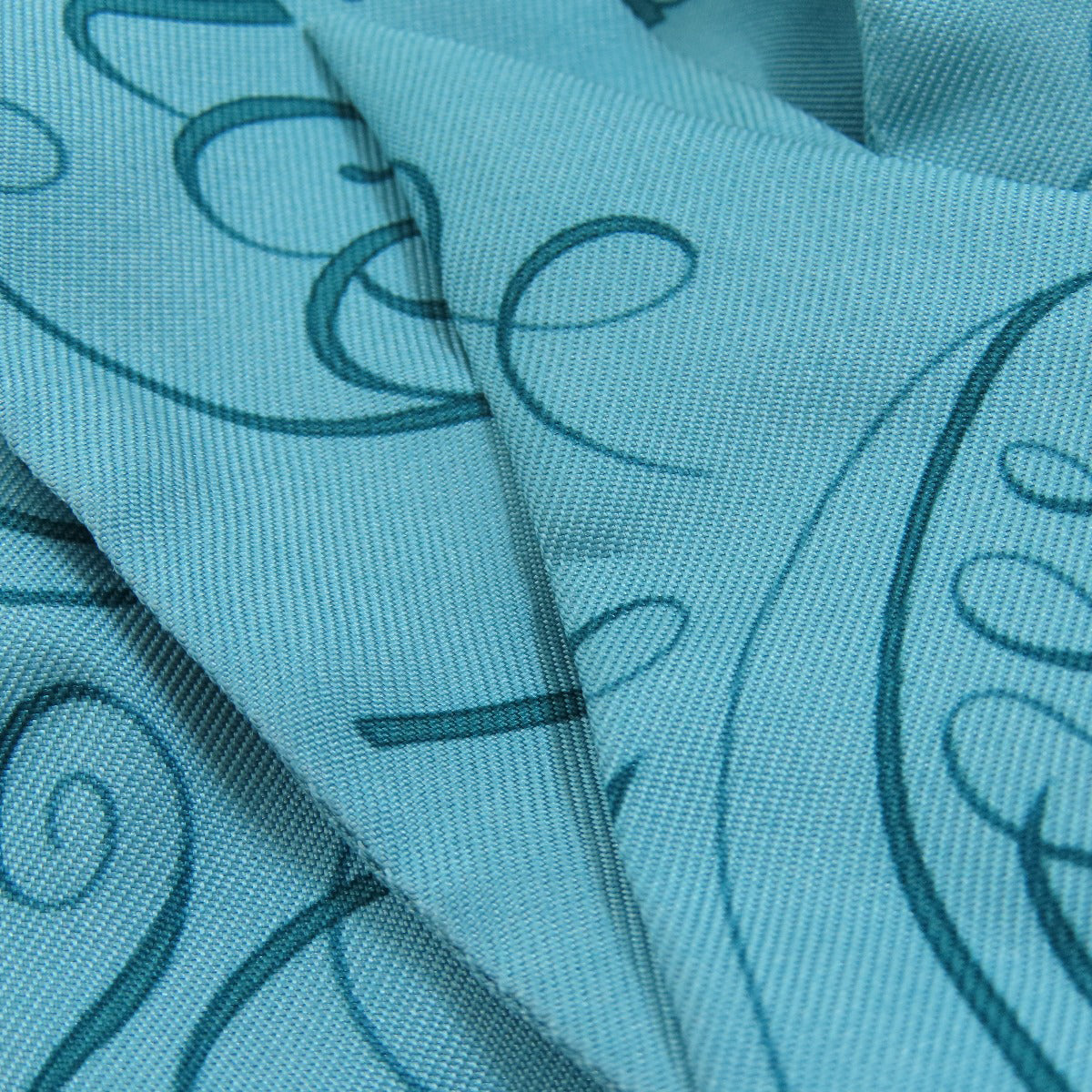 HERMES scarf silk blue Twilly Women Used