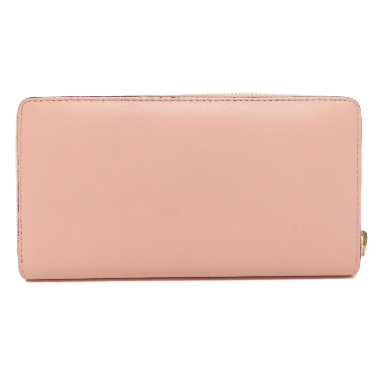 GUCCI Long Wallet Purse 453158 leather pink logo Women Used