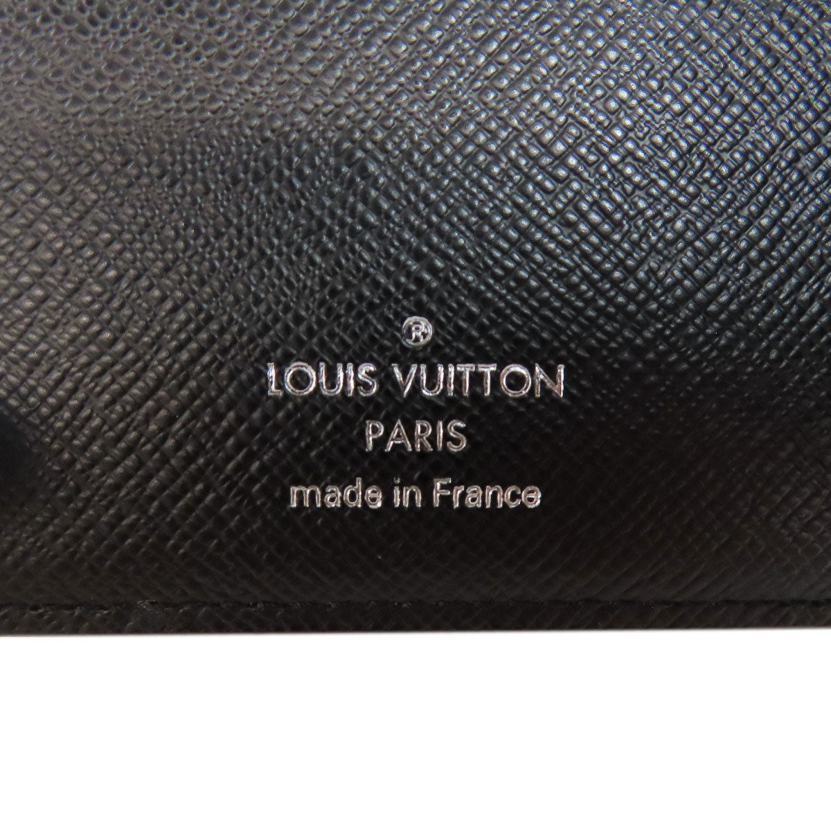 LOUIS VUITTON Bifold Wallet N62663 Damier canvas black Portefeuille Women Used