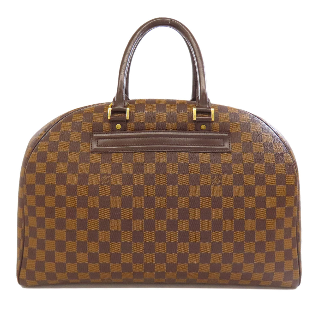 LOUIS VUITTON Boston Duffel bag N41454 Damier canvas Brown Norita 24